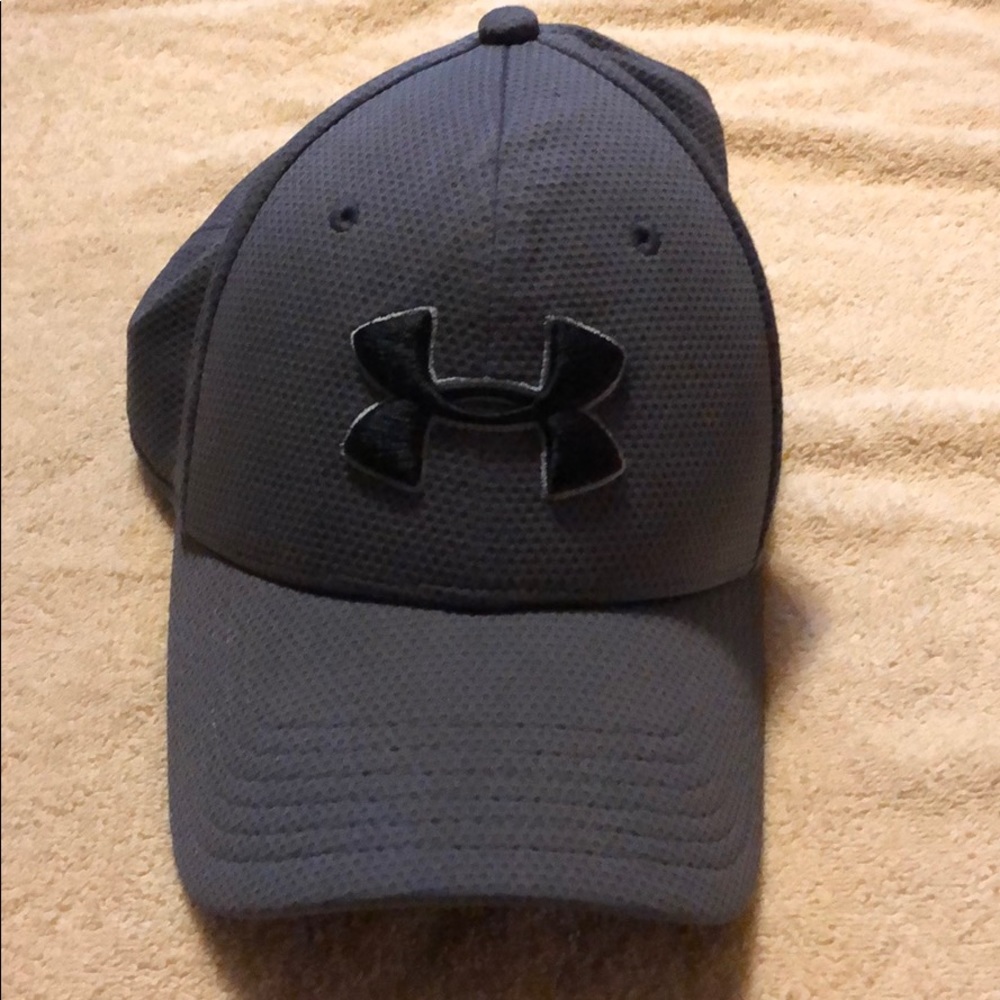 Under Armour Grey hat and blue hat